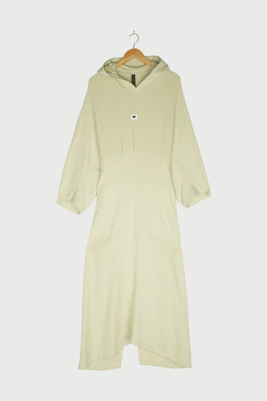 HOODED FLEECE DRESS