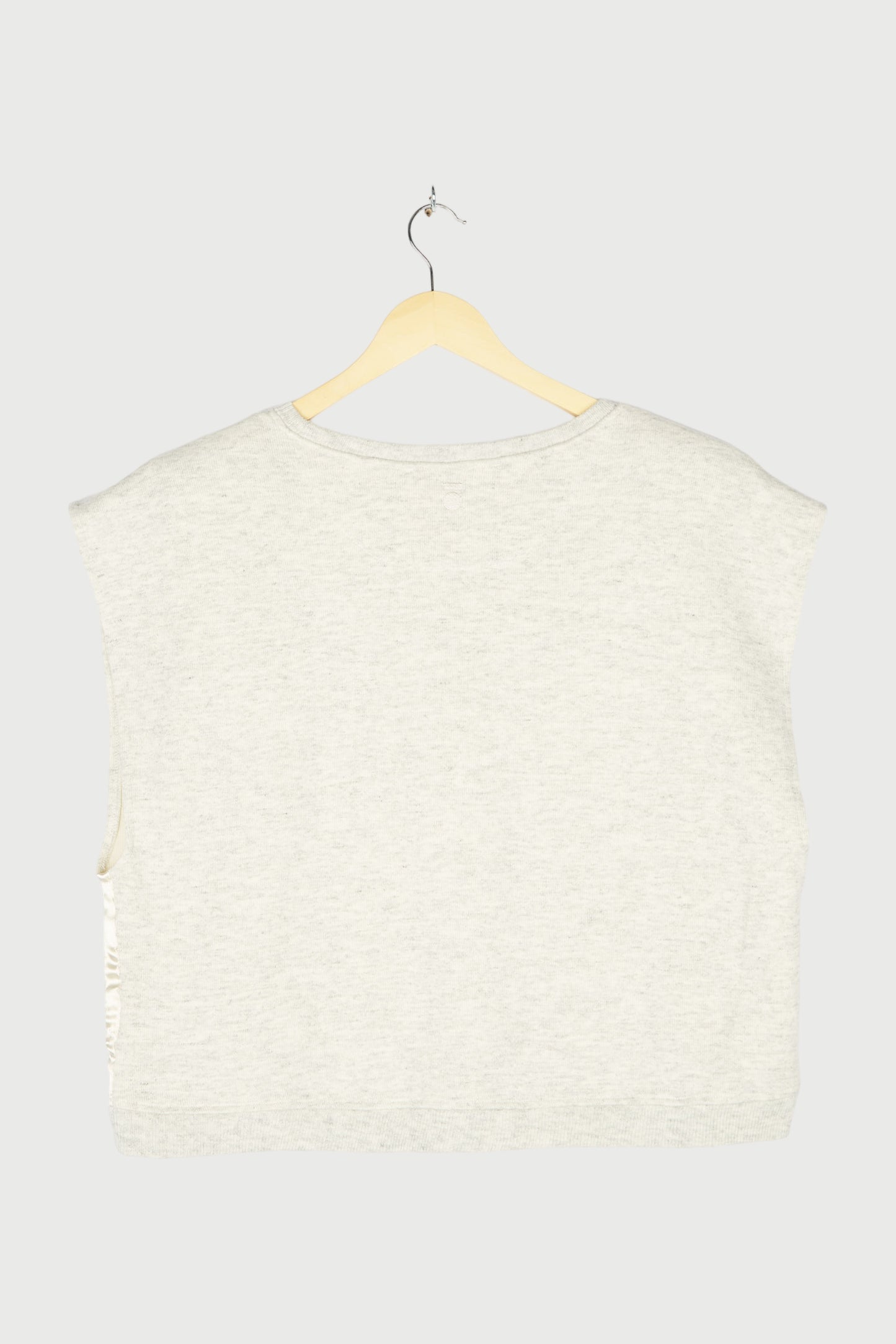 PADDED SHOULDER KNIT TOP