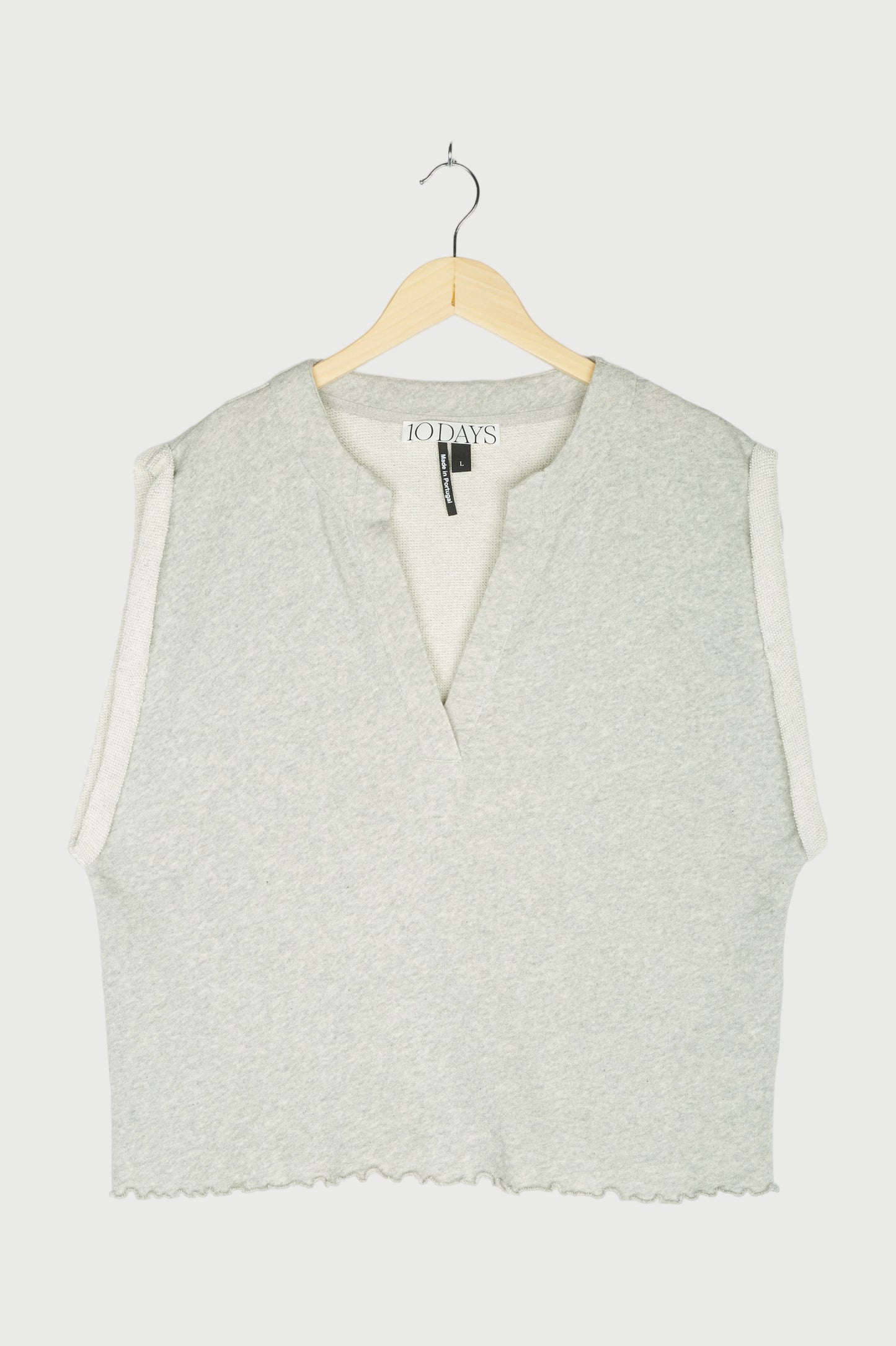 V-NECK TOP FLEECE