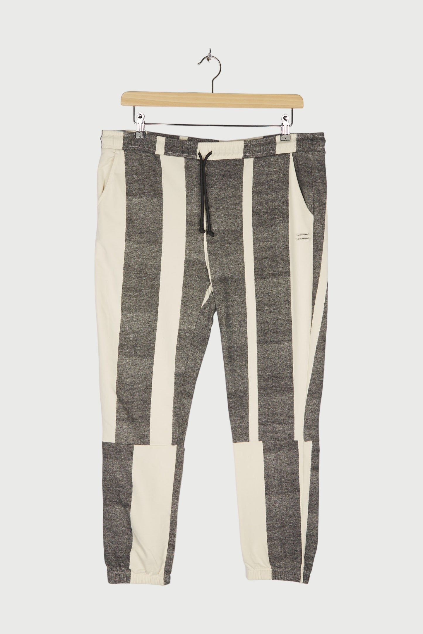 CROPPED JOGGER BLOCK STRIPE