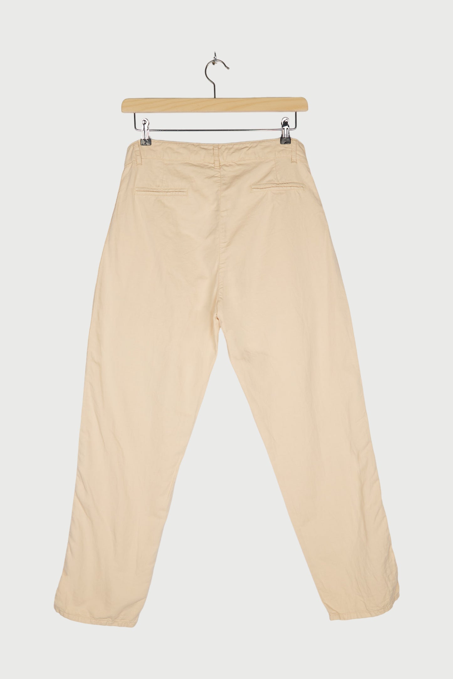 STRAIGHT PANTS SLUB TWILL