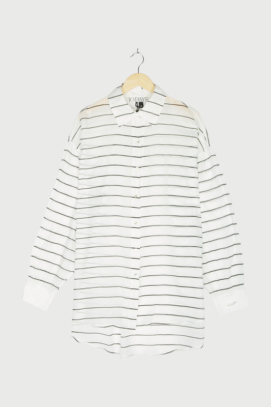 OVERSIZED BLOUSE STRIPE