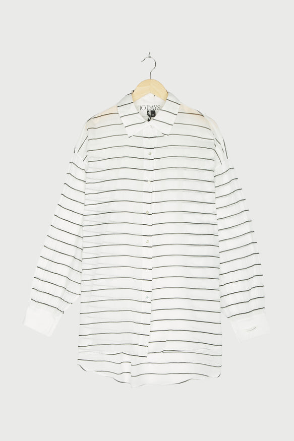 OVERSIZED BLOUSE STRIPE