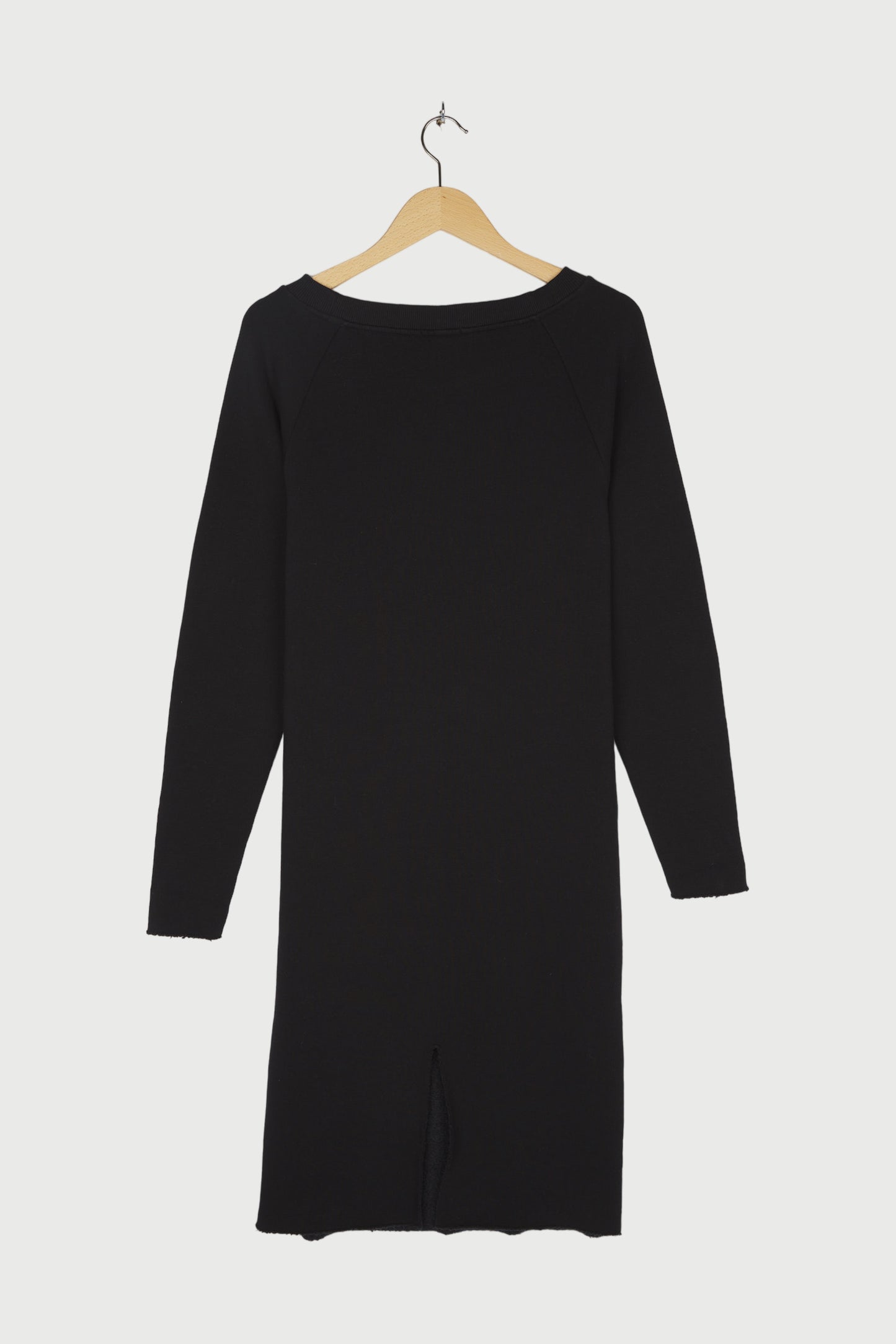 BOAT NECK DRESS FLEECE