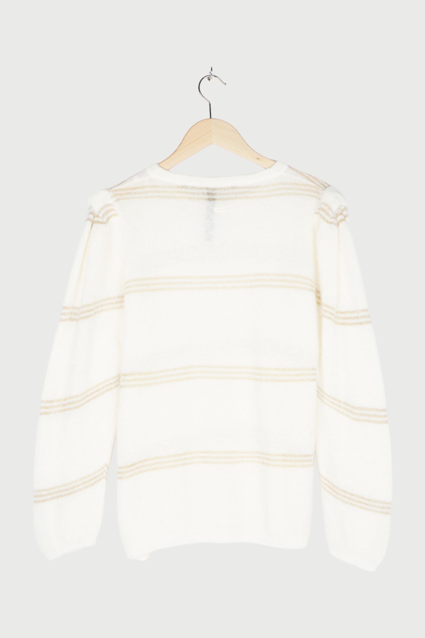 LUREX KNIT SWEATER STRIPES