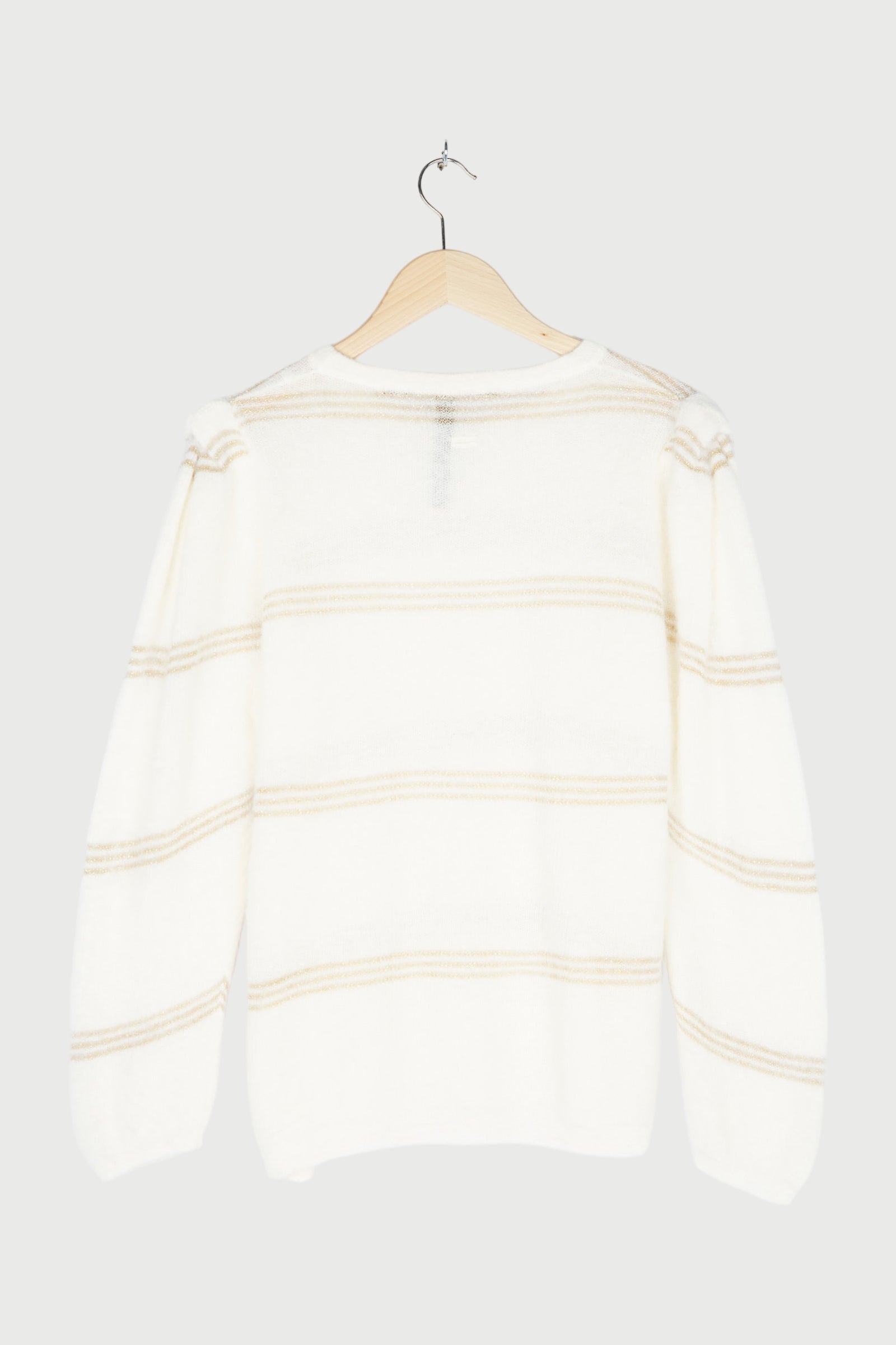 LUREX KNIT SWEATER STRIPES