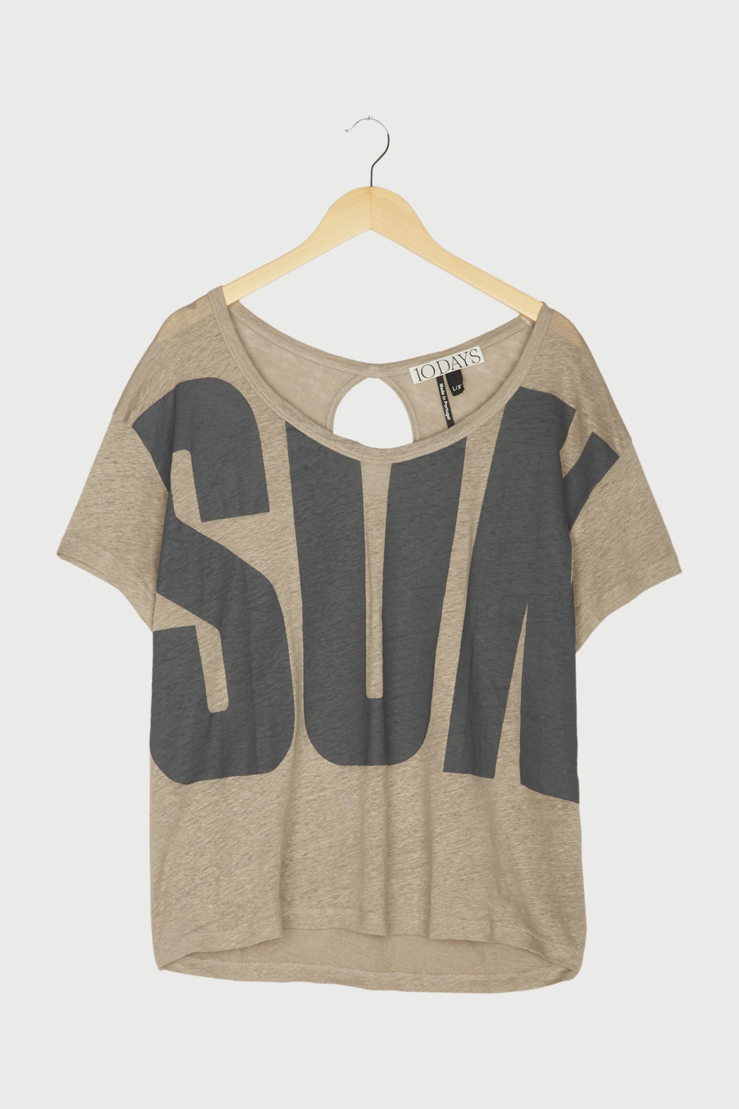 LOOSE TEE LINEN SUNSHINE