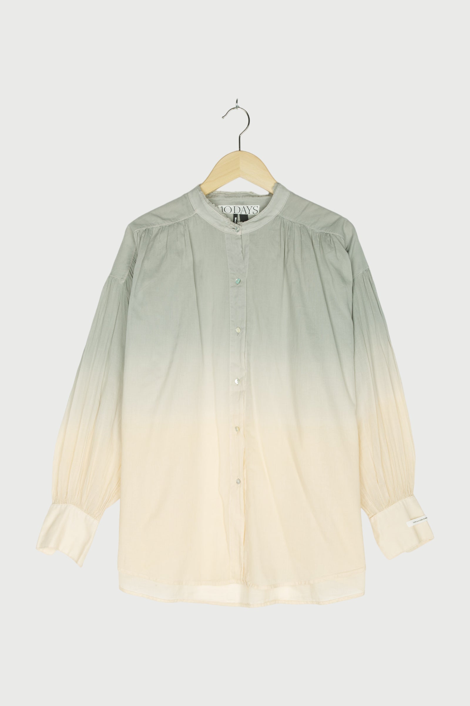 FLOWY BLOUSE DIP DYE