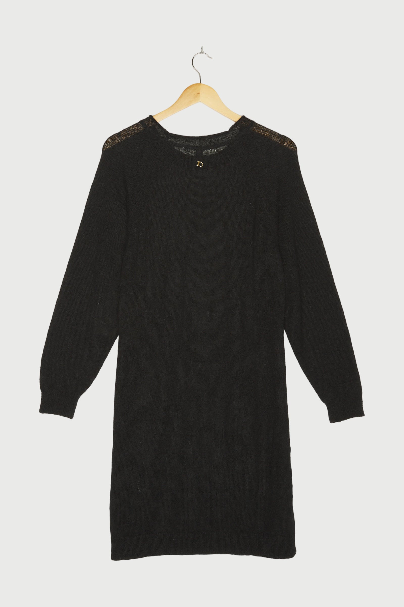 CREW NECK KNIT DRESS