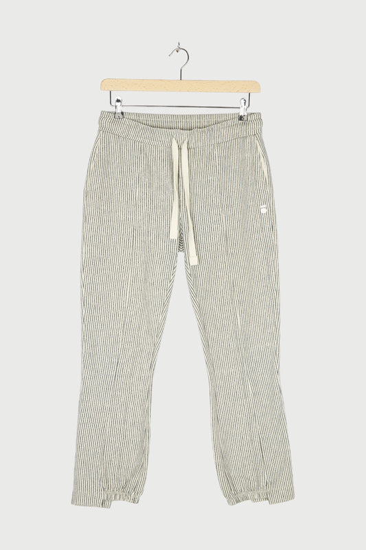 STRAIGHT JOGGER DENIM STRIPE