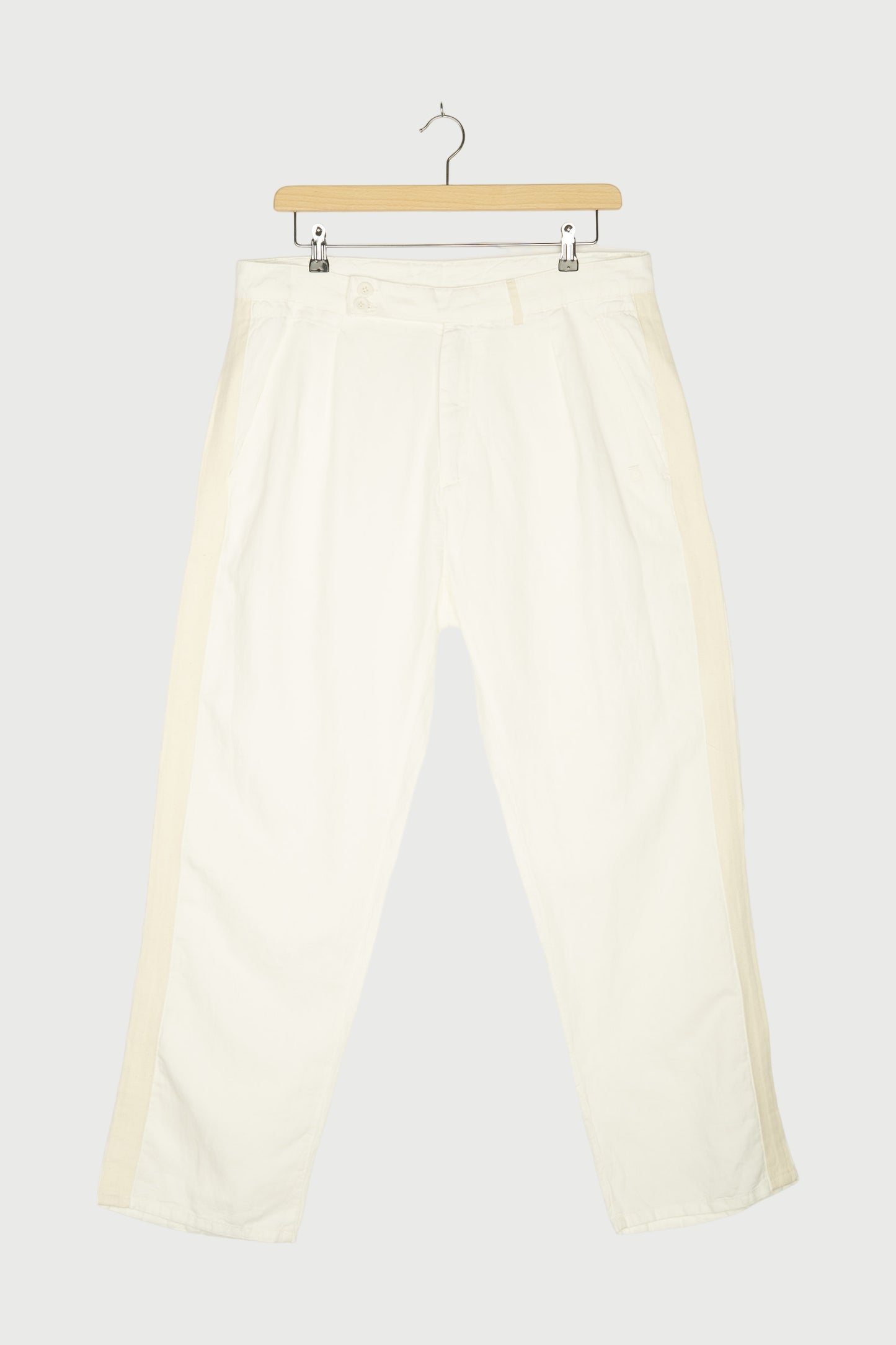 STRAIGHT PANTS SLUB TWILL