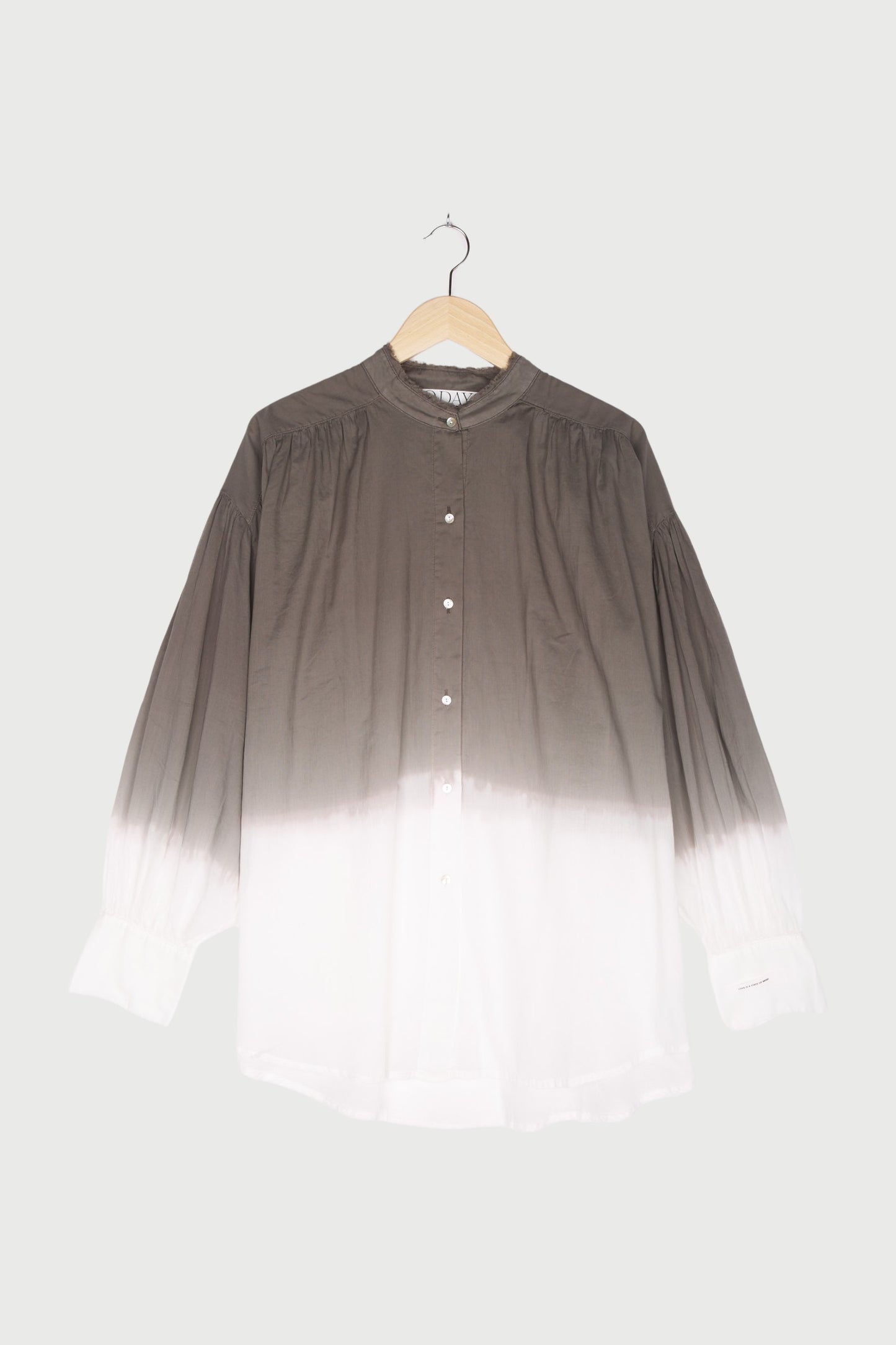 flowy blouse dip dye