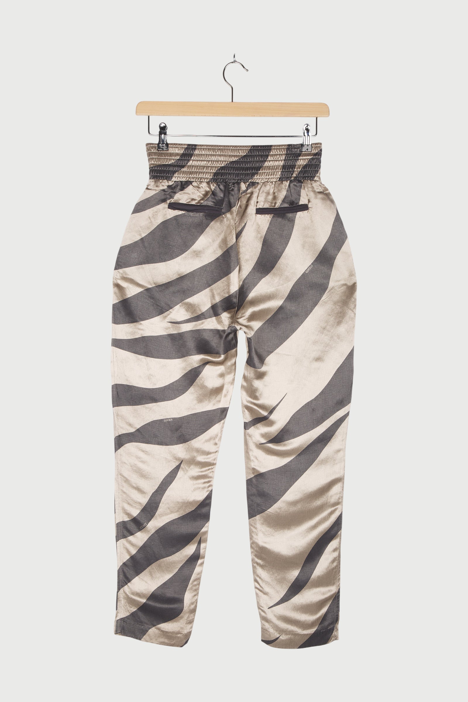 SATIN PANTS ZEBRA