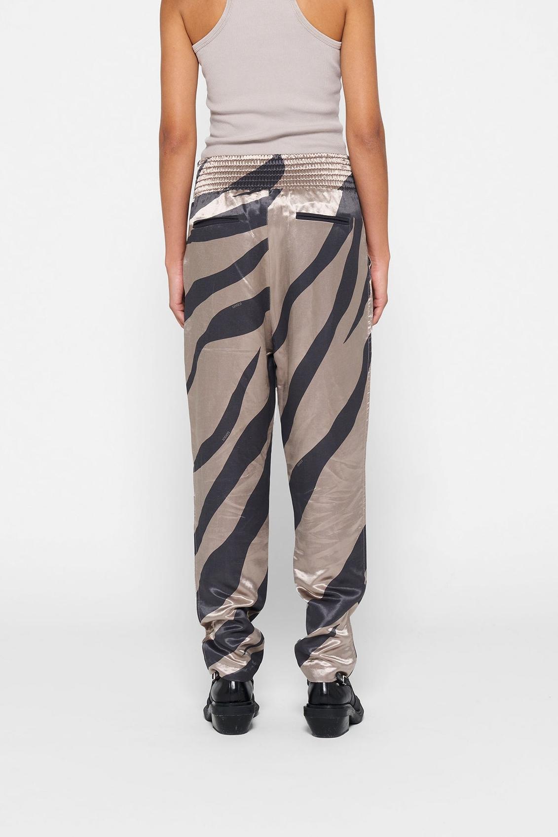 SATIN PANTS ZEBRA