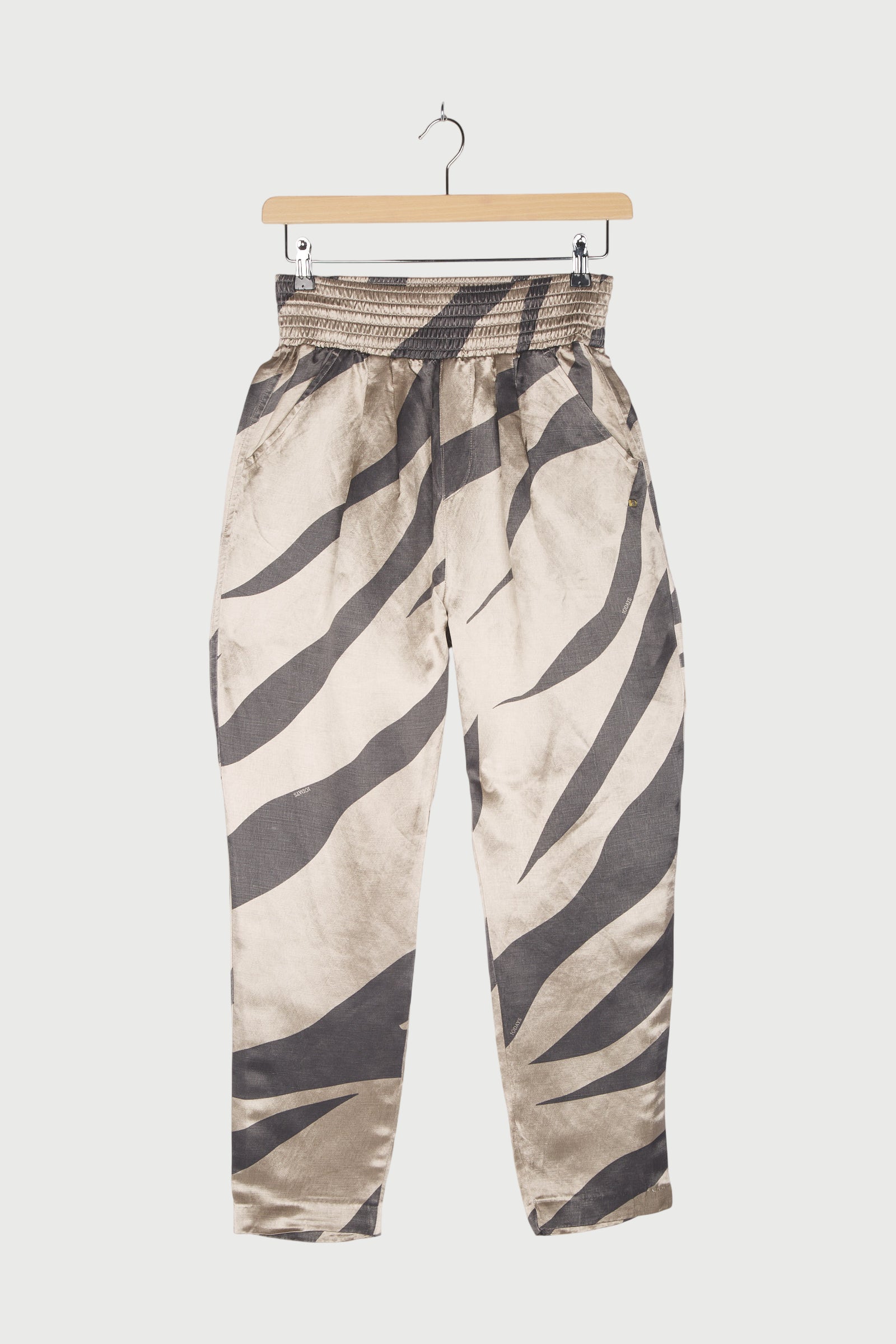 SATIN PANTS ZEBRA