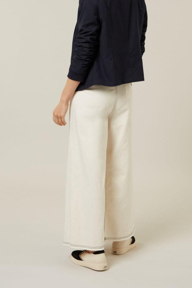 CONTRAST STITCH CULOTTE