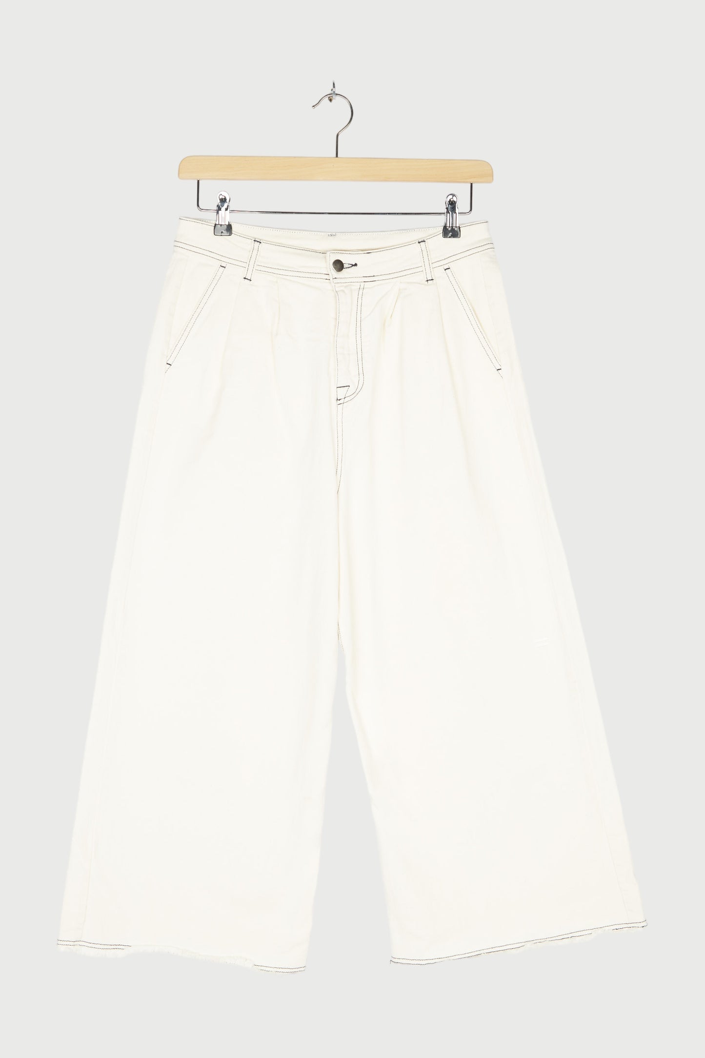 CONTRAST STITCH CULOTTE