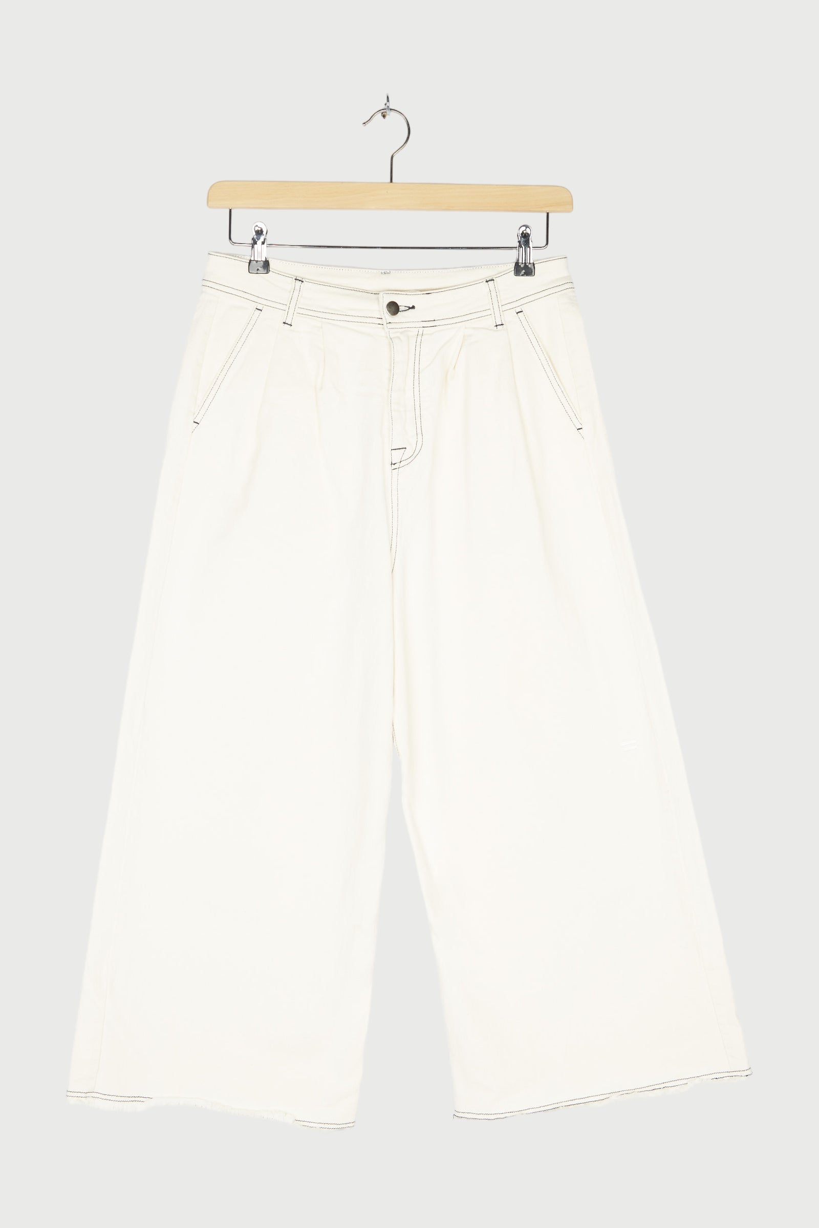 CONTRAST STITCH CULOTTE