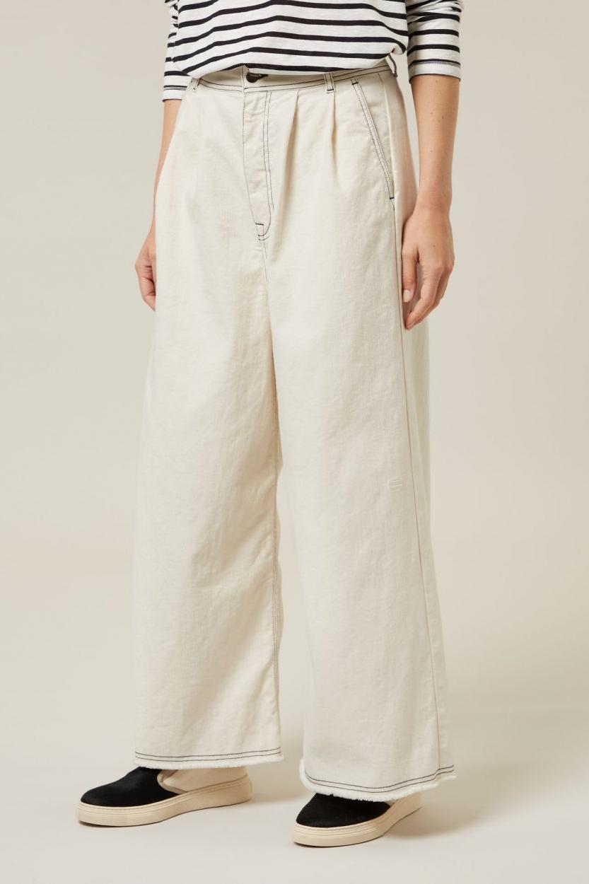 CONTRAST STITCH CULOTTE