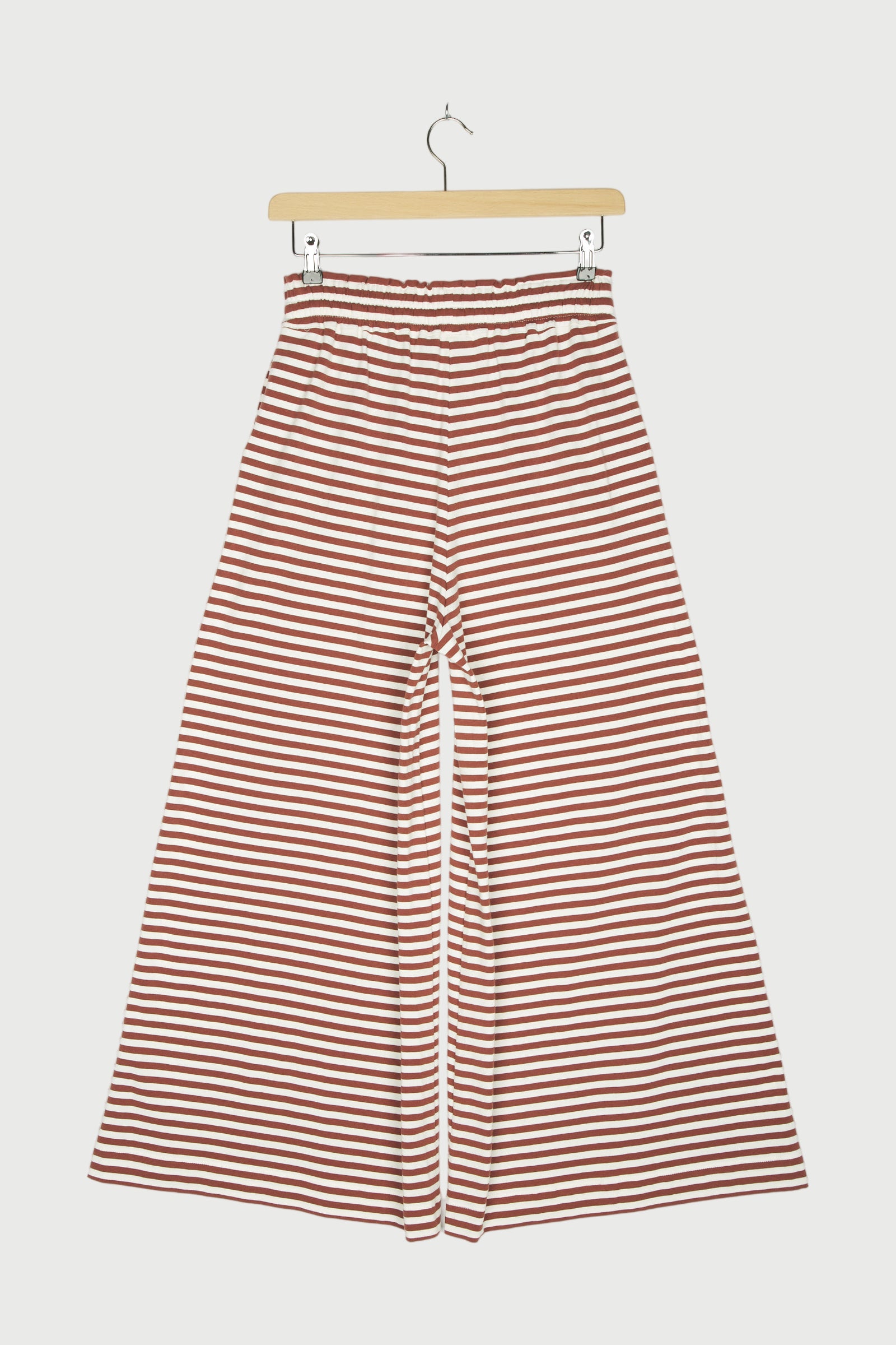 WIDE LEG PANTS STRIPE