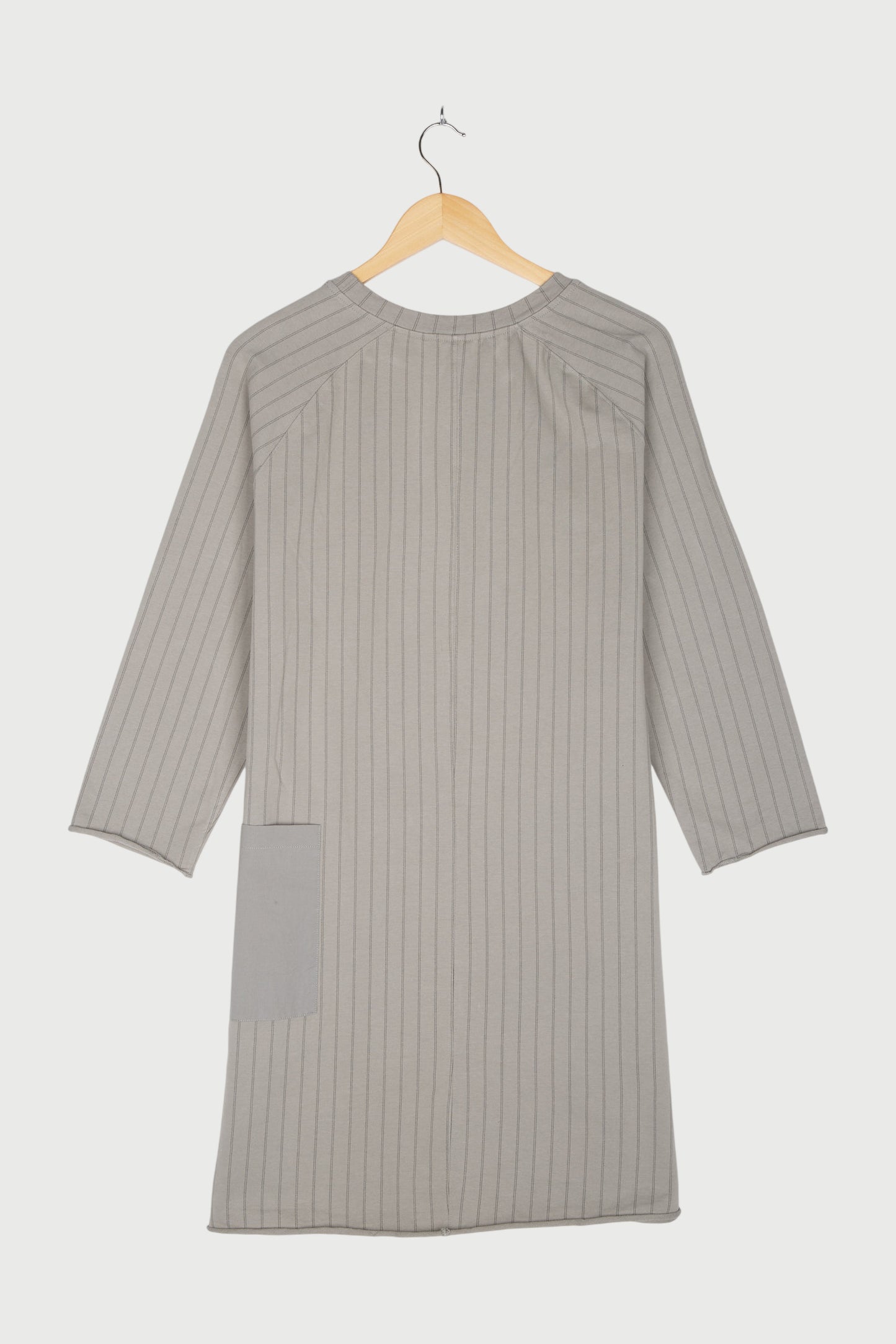 SWEAT DRESS PINSTRIPE