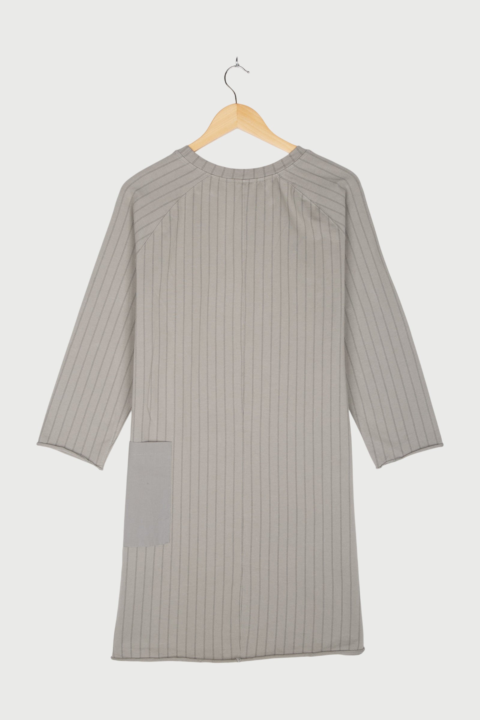 SWEAT DRESS PINSTRIPE