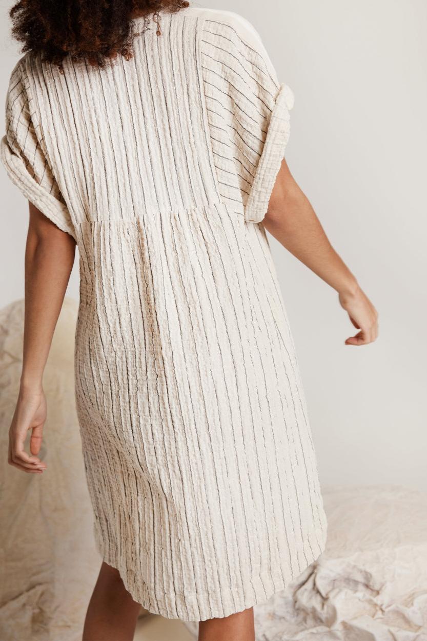 OVERSIZED DRESS LUREX