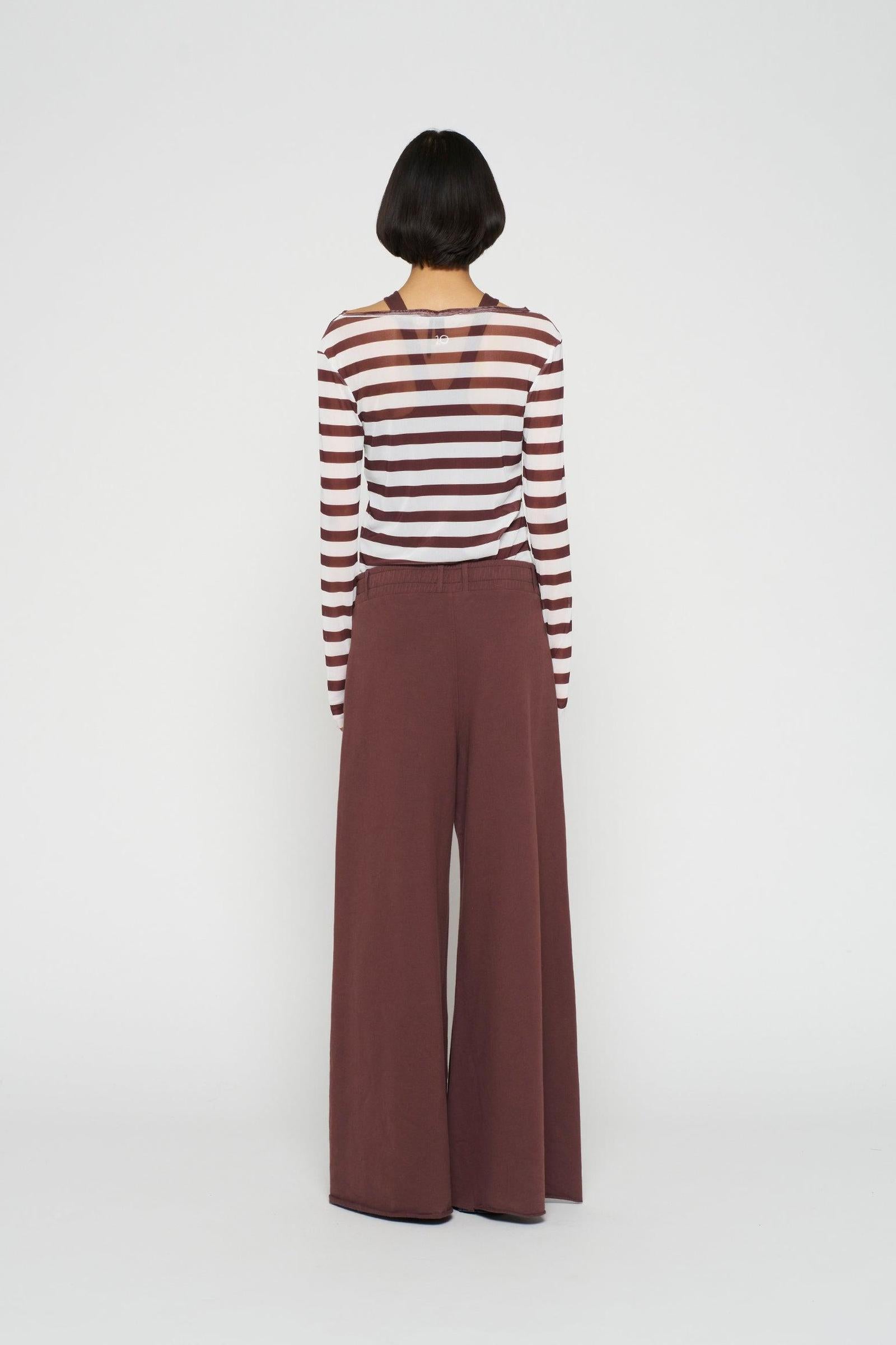 WIDE LEG PANTS FLEECE