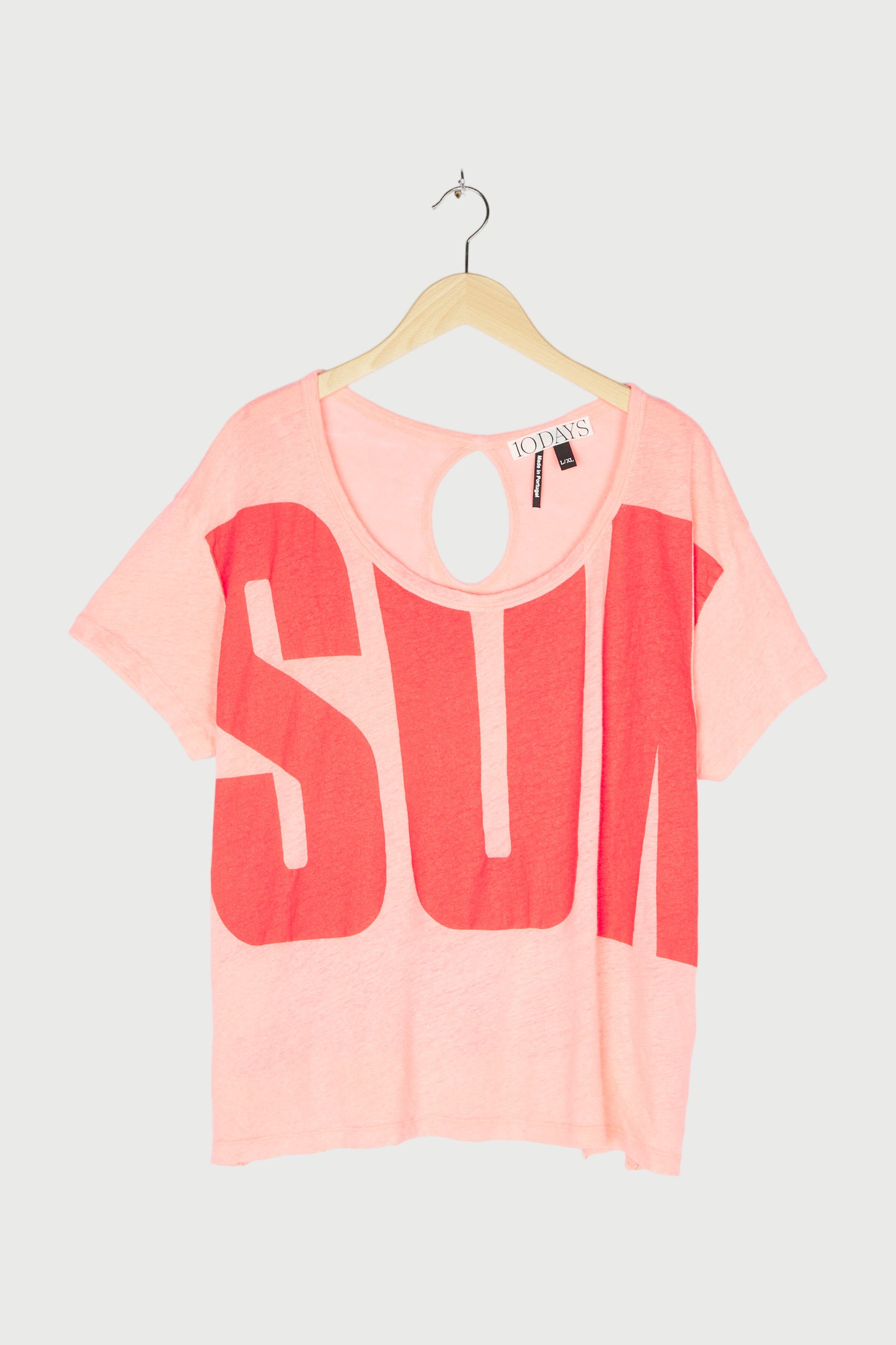 LOOSE TEE LINEN SUNSHINE