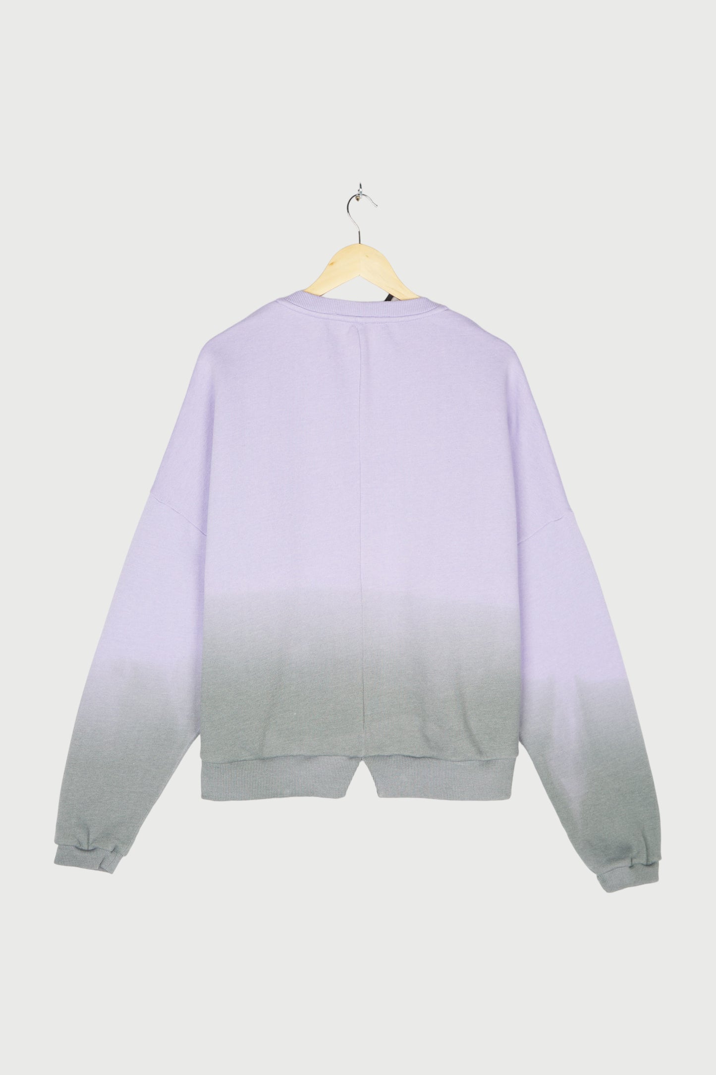 SWEATER FLEECE DIP DYE