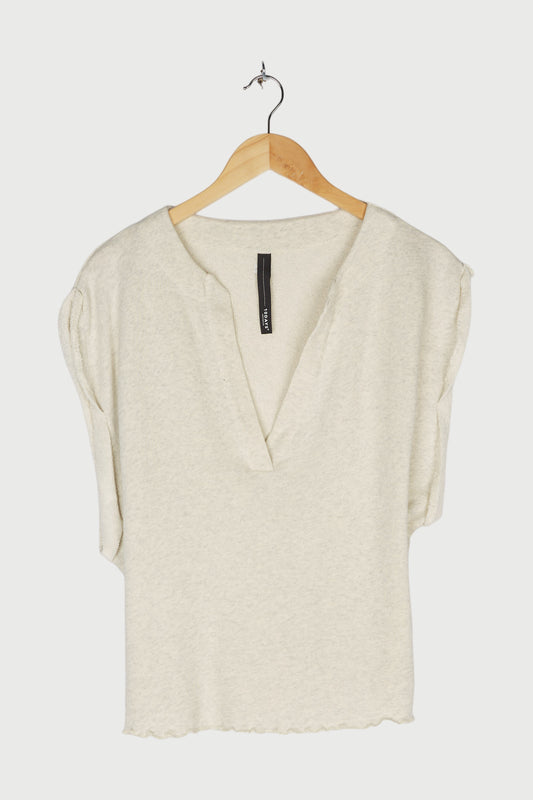 V-NECK TOP FLEECE