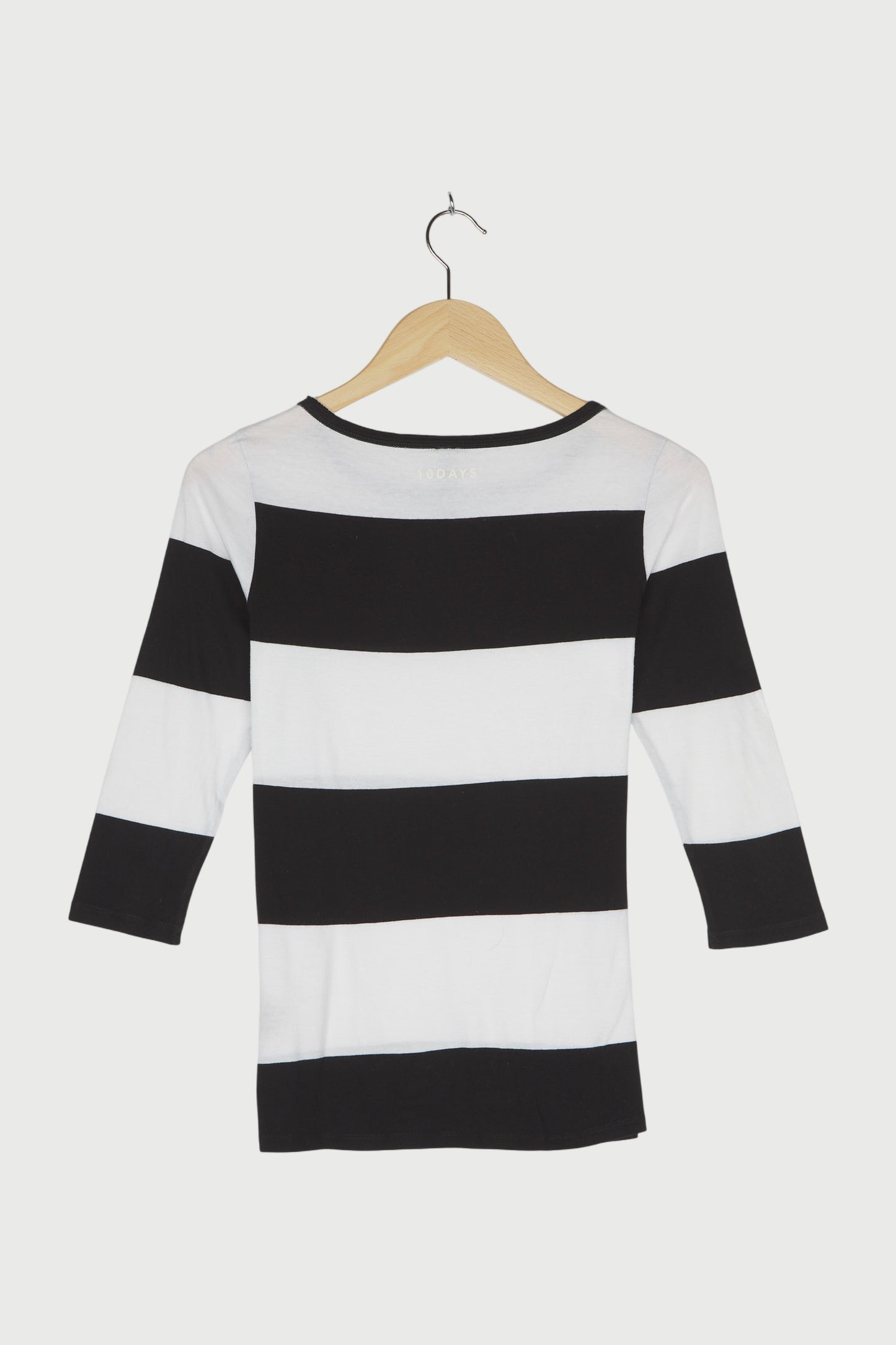 3/4 SLEEVE TEE BIG STRIPE