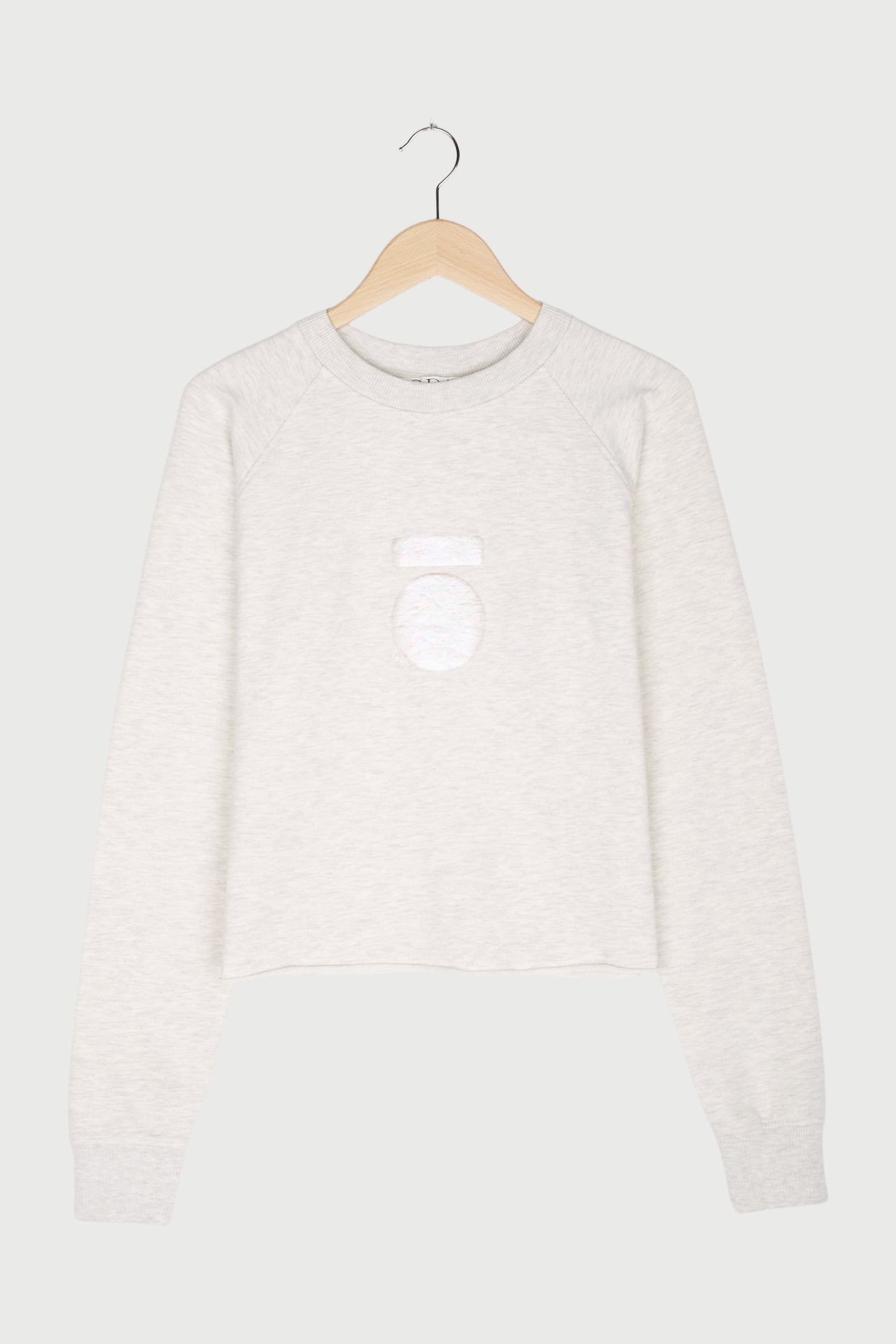 cropped icon sweater