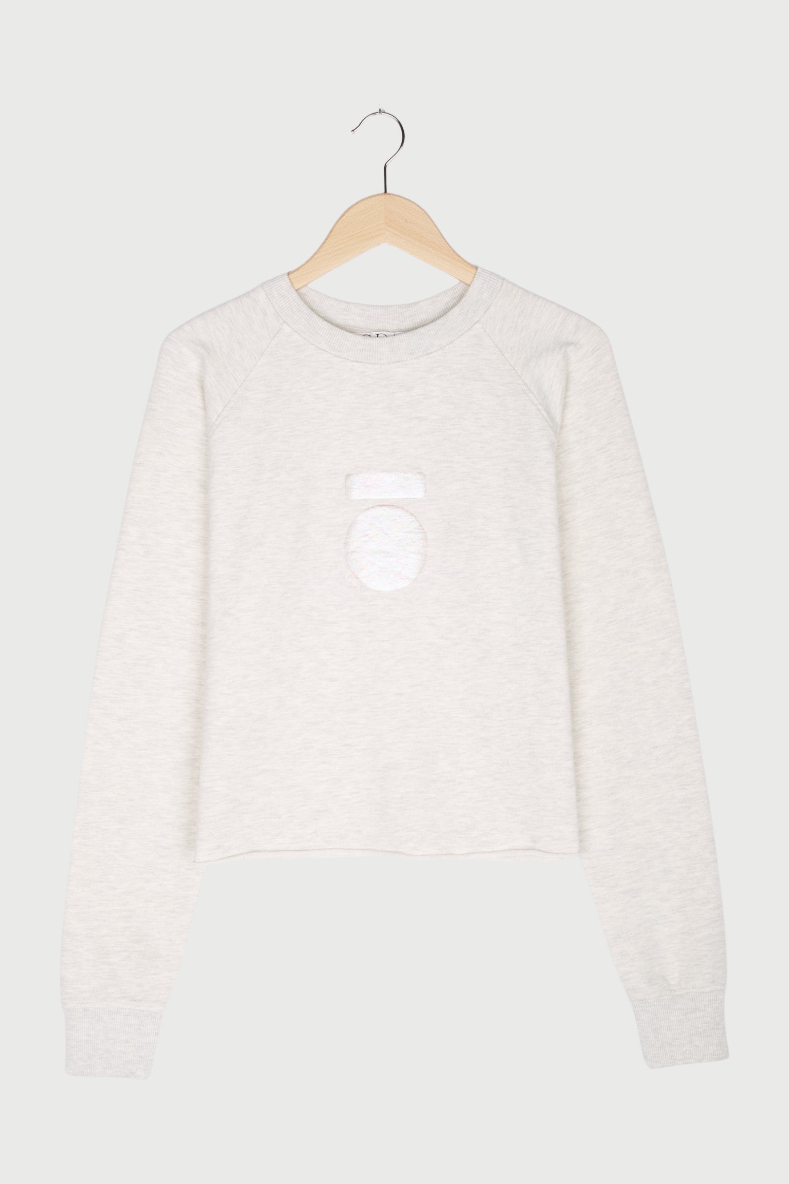 cropped icon sweater