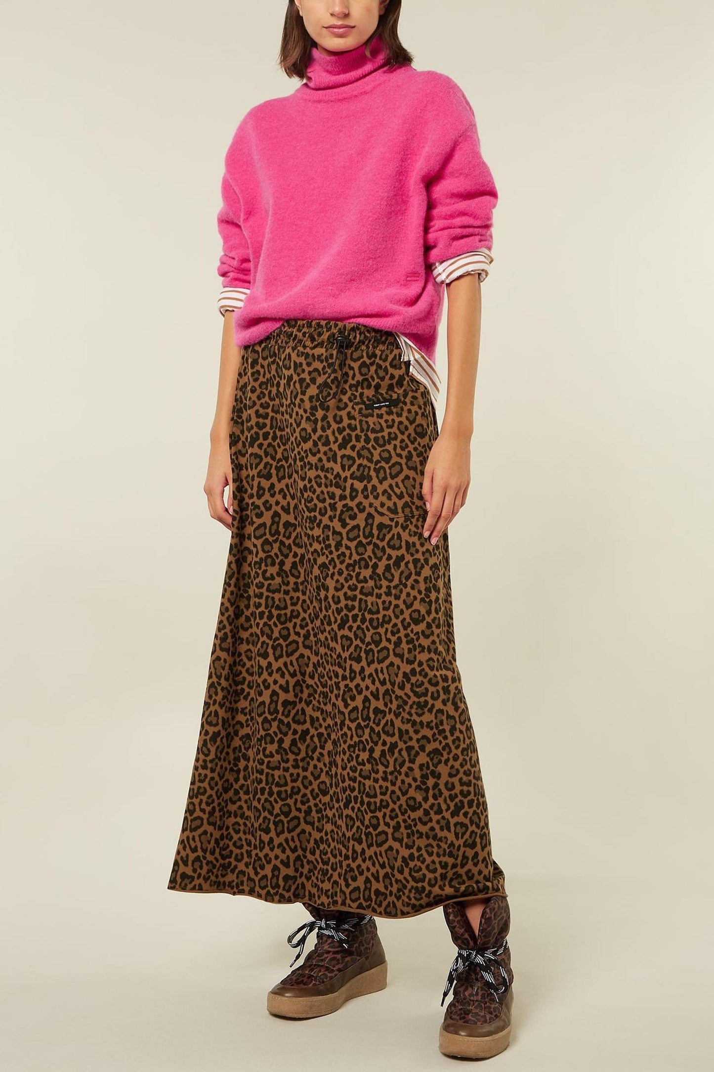 SKIRT LEOPARD