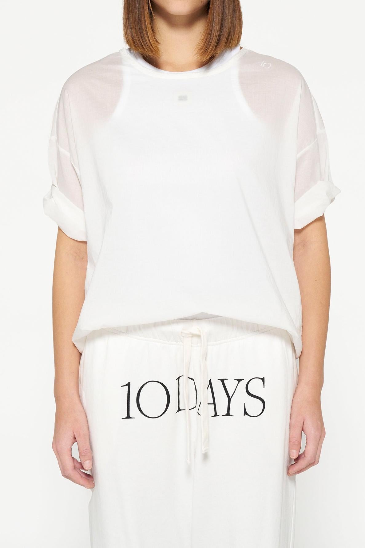 BOXY TEE VOILE