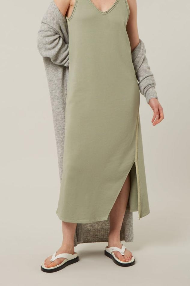 STRAPPY DRESS FLEECE