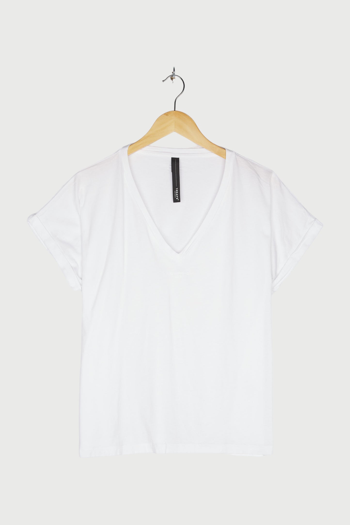 V-NECK TEE COTTON