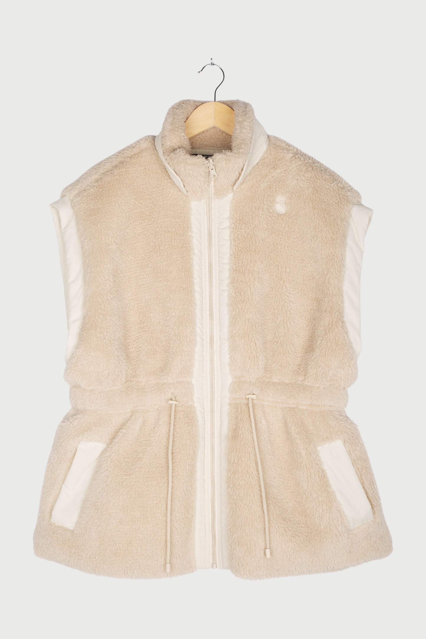 reversible waisted teddy vest