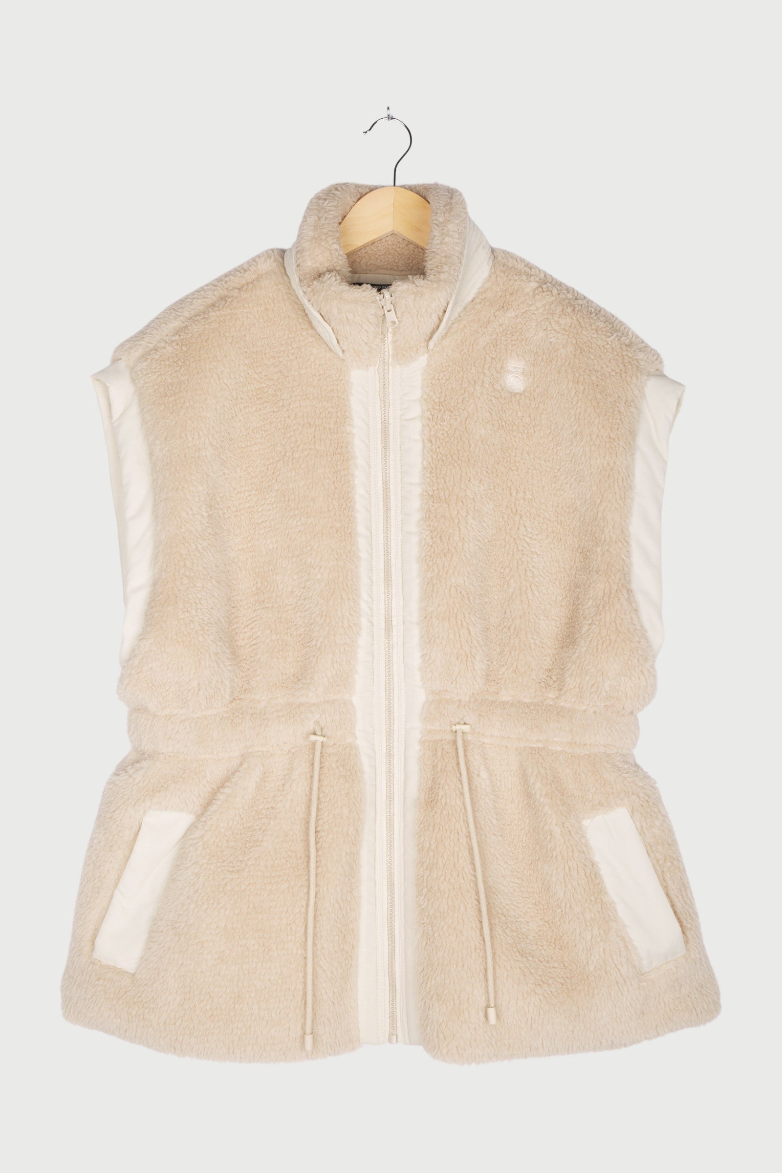 reversible waisted teddy vest