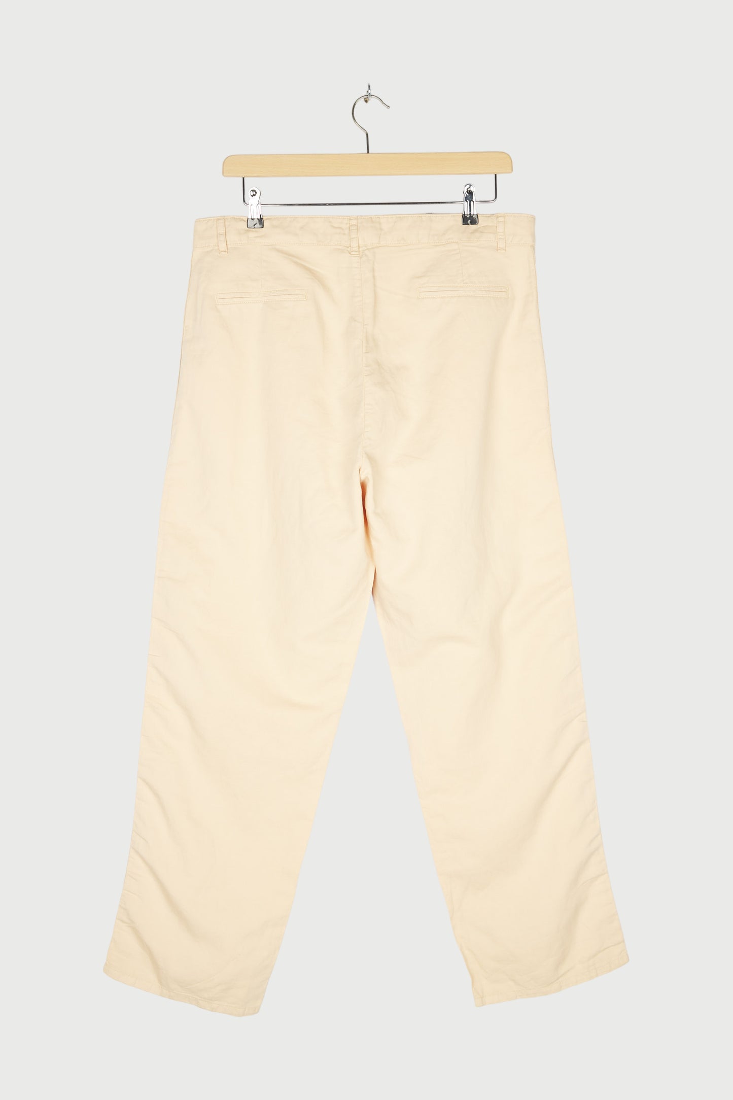 STRAIGHT PANTS SLUB TWILL