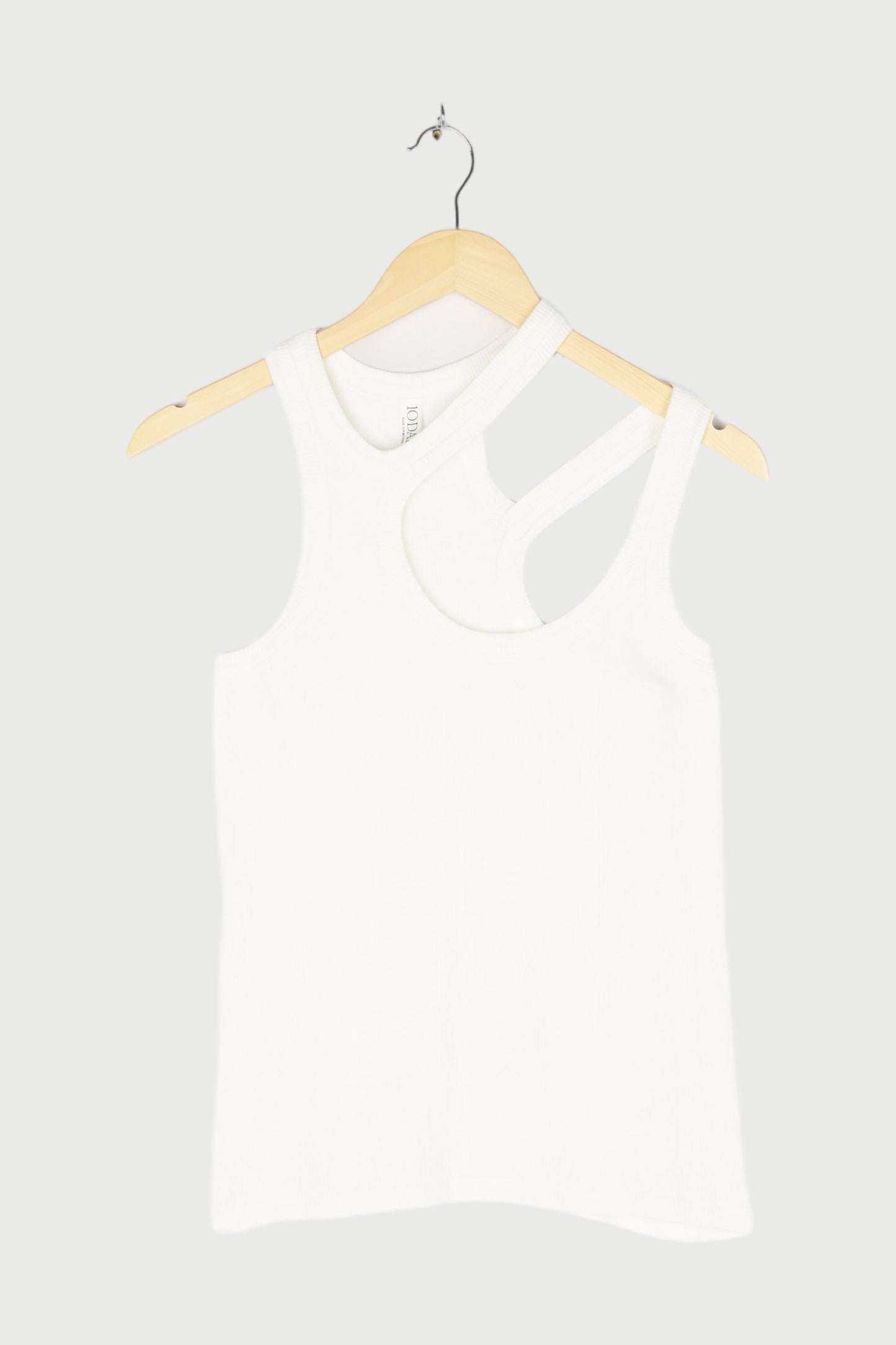 CUT OUT TANK TOP RIB