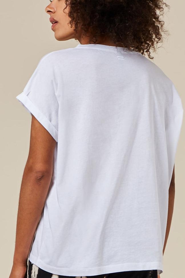 V-NECK TEE COTTON